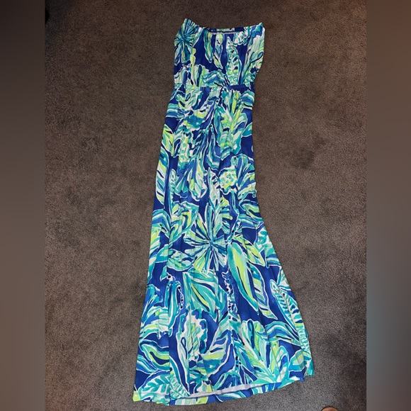 Lilly Pulitzer strapless dress - Picture 2 of 3